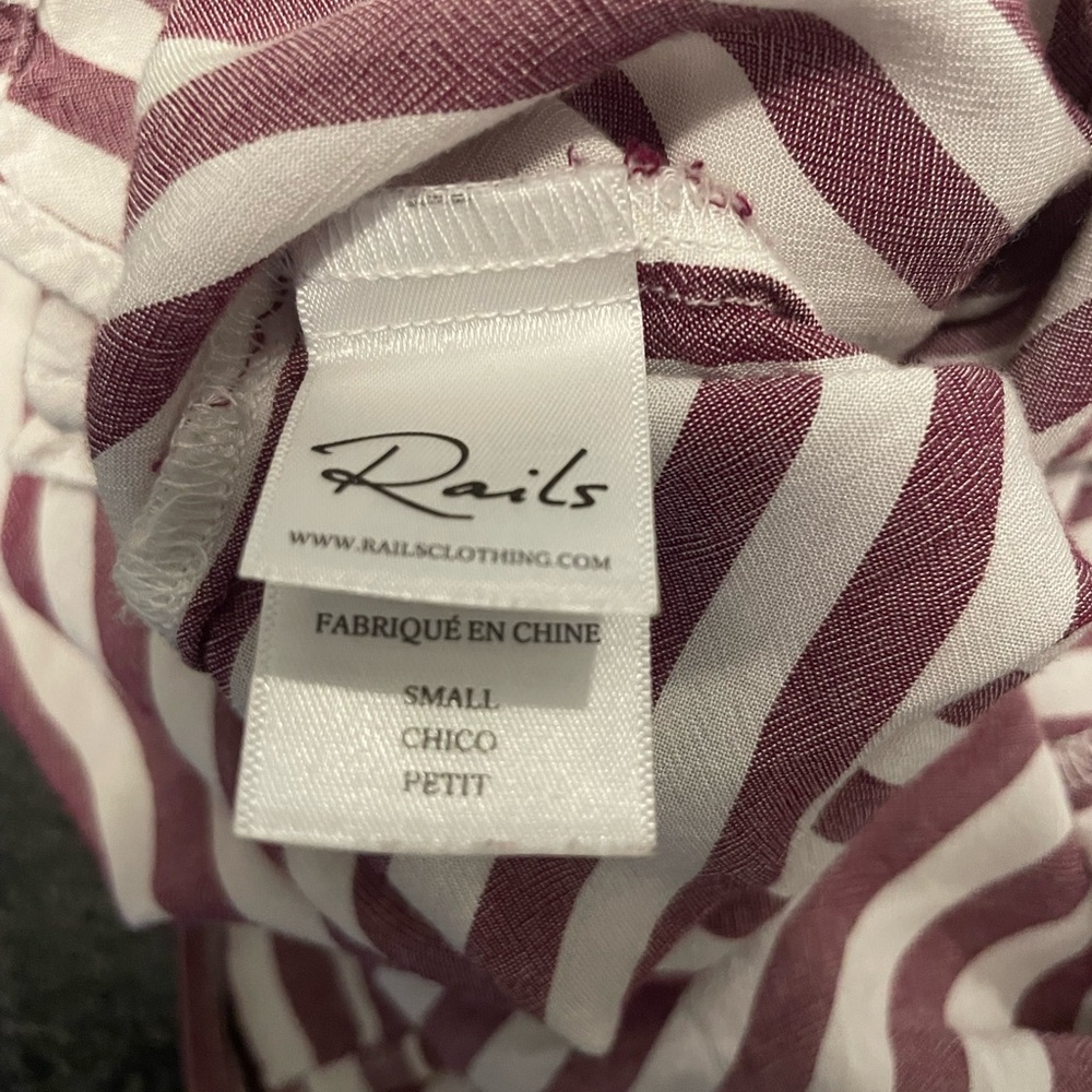Striped Button Down Shirt - Picture 4 of 5